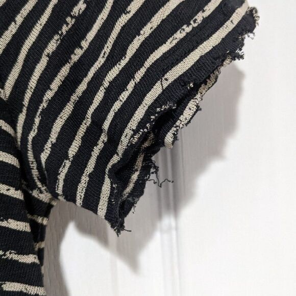 Atm Anthony Thomas Melillo | Distressed stripe tee dress - Picture 6 of 7